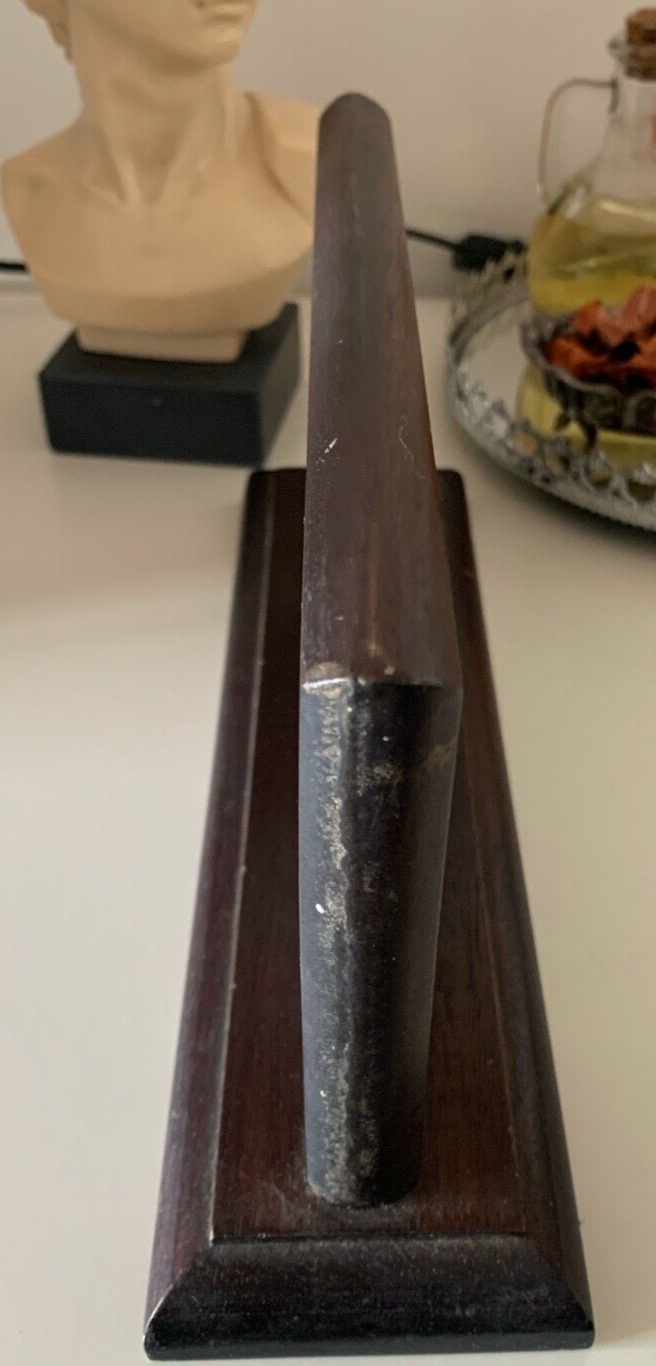 Abziehbild Panonceau Publicité Display De Béquille Bois Vintage 29 CM 2 Pièces