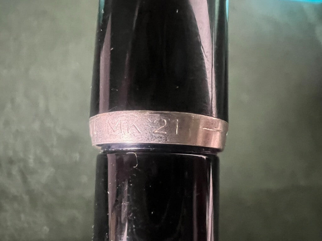 Pelikan Stylo-Plume Stylo à Plume Noire MK21 Piston Or Non Inked Dans