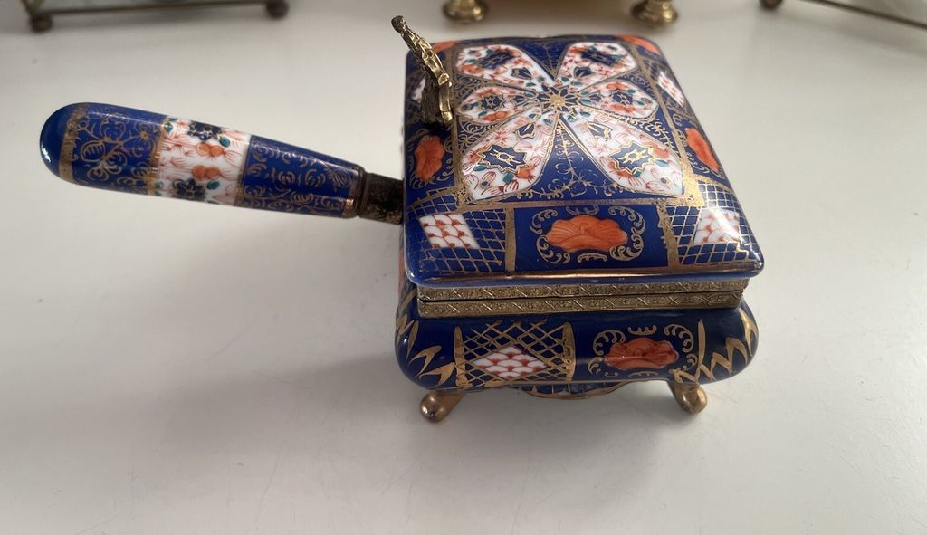 🔴 Handbemalter Keramik-Bonbonhalter/Kekshalter, vielseitig verwendbares Vintage-Tablett 