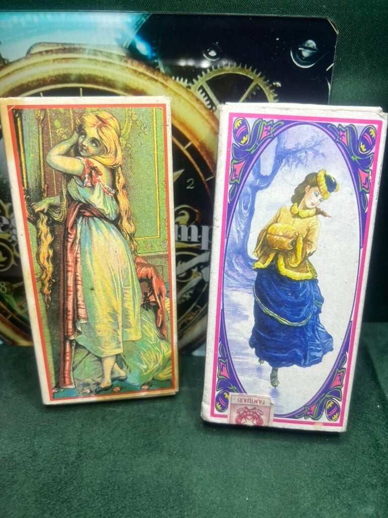 🔴 EVANS portasigarette porta fiammiferi cartine lotto 10 PEZZI vintage