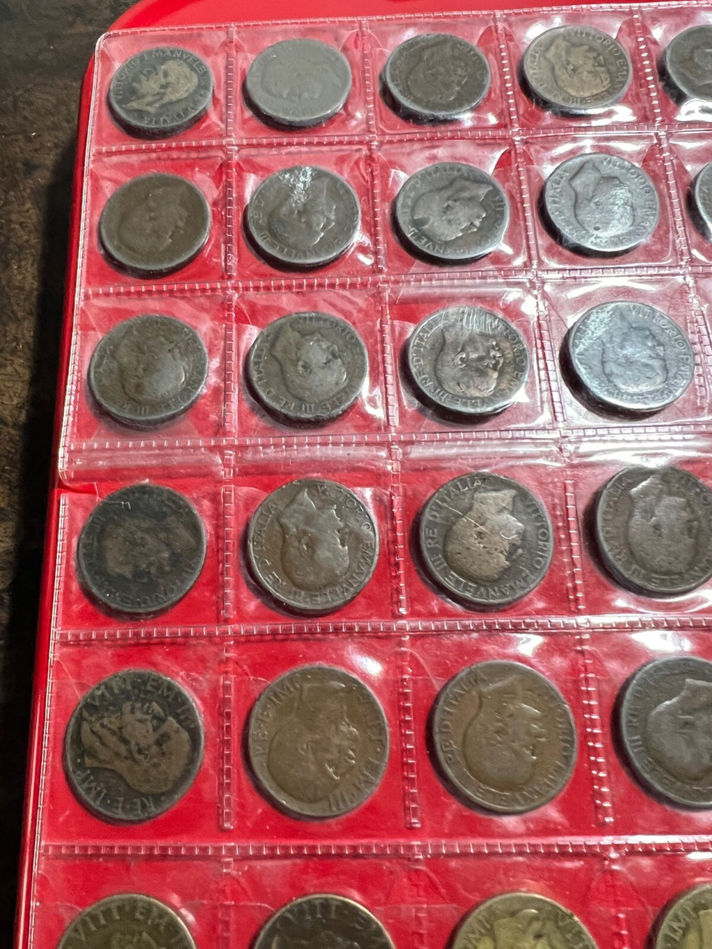 🔴 Monete 10 CENTESIMI Vittorio Emanuele APE 28 pz e SPIGA 14 pz dal 1930 1940