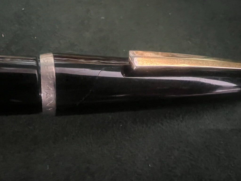 Pelikan Stylo-Plume Stylo à Plume Noire MK21 Piston Or Non Inked Dans