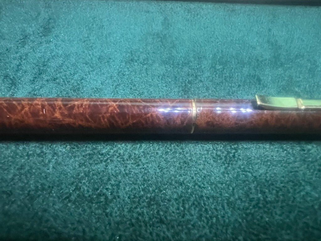 Aurora Stylo-Plume Sphère Hastil Retractable Laque Et Or Écrit Nouvelle C 