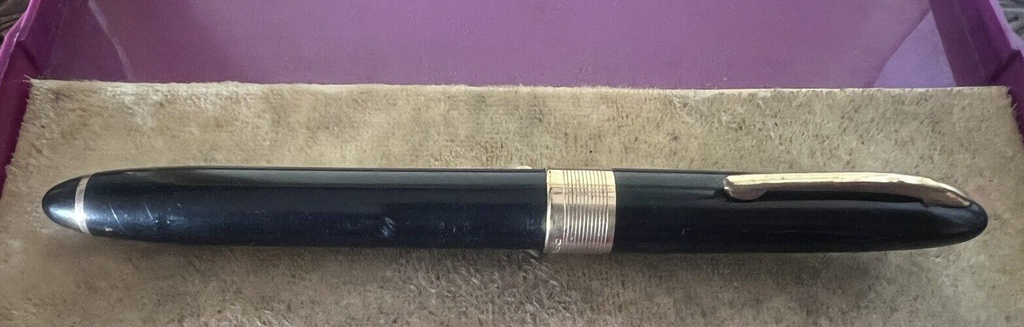 🔴 PEN CO penna stilografica pennino a diamante ORO 14 kt vintage Penco B