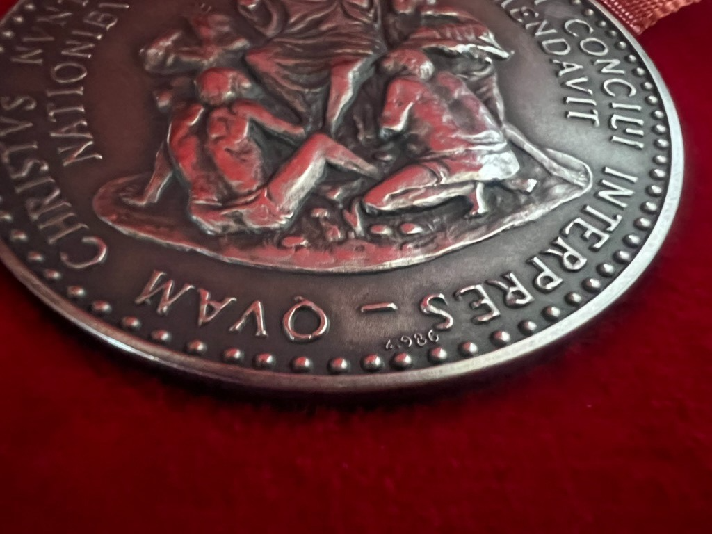 Médaille Argent 986 Papst Paul VI. 1966-1967 Année IV Fior Monnaie FDC 