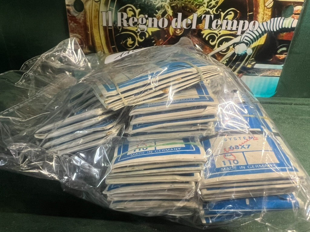 🔴 LAMMAMERTZ Nähmaschinennadeln 70, 90, 100, 110, 120, 200 im Block, Los 1 