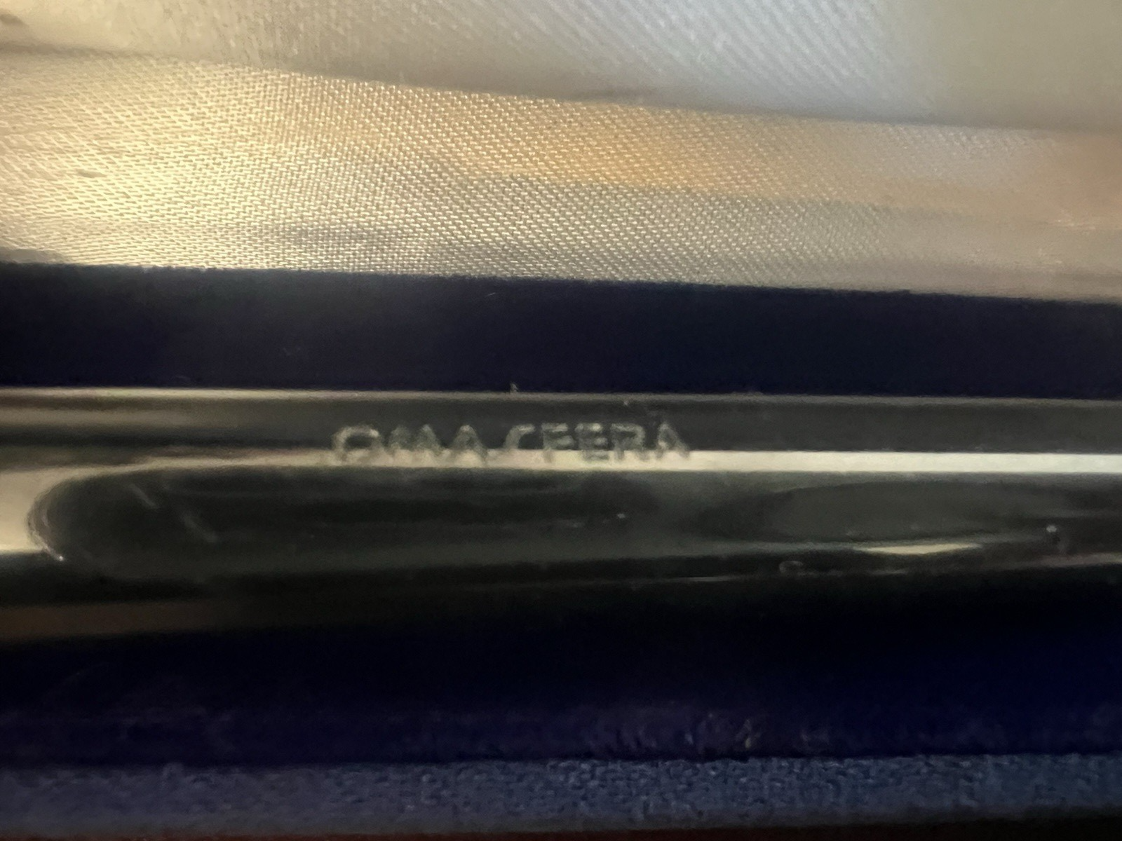 🔴 OMAS penna sfera stiloforo da scrivania scrive vintage G