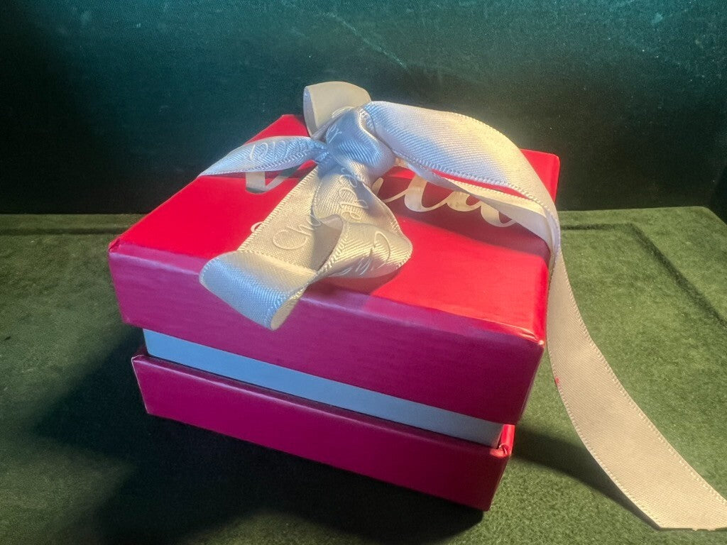 🔴 CHANTECLER scatola bracciale braccialetto custodia astuccio cofanetto rosa