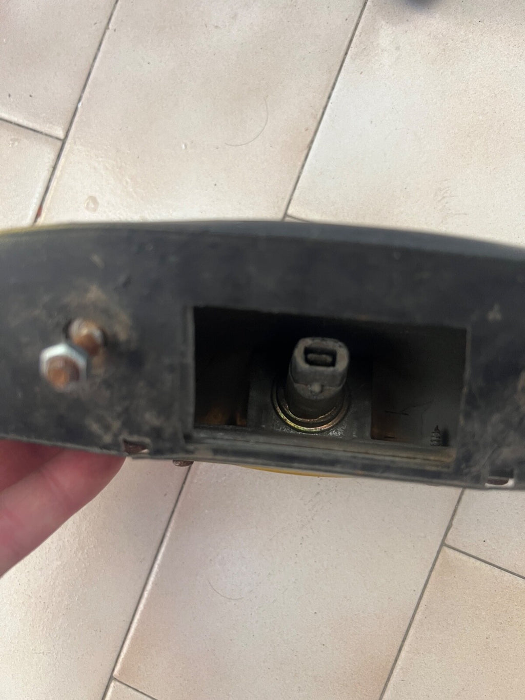 Fiat 500 FLR Phare Éclairage Lumière Plakette VERALUX Original Vintage 
