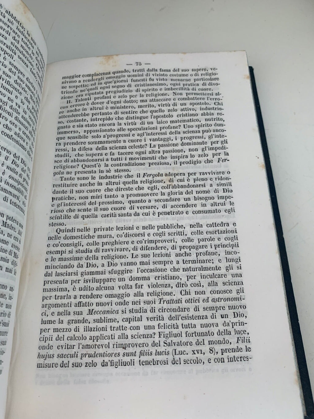 🔴 Book COLLECTION OF FUNERAL PRAISES CHRISTIAN DOCTRINE old 1853 