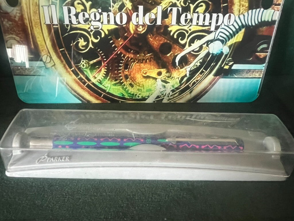 Parker Pen Fountain Pen Vector Multi Colour Pen F Marking Vintage 1990