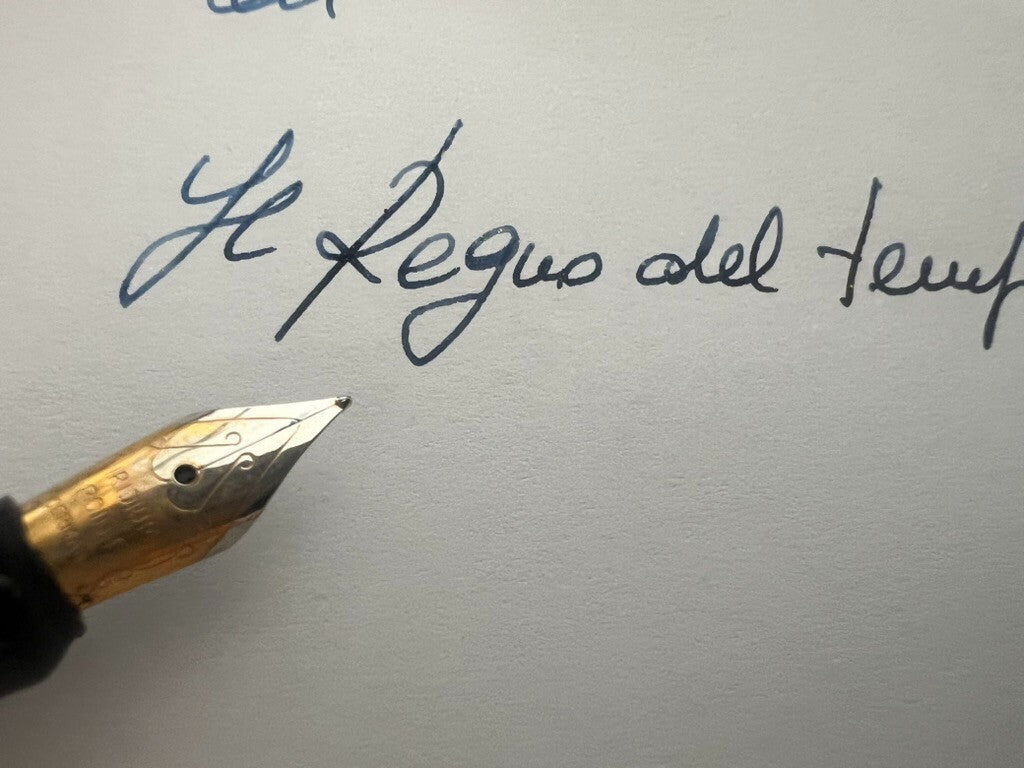 Laura Biagiotti Stylo-Plume Stylo à Plume Métal Craie&plus Bleu Iridium