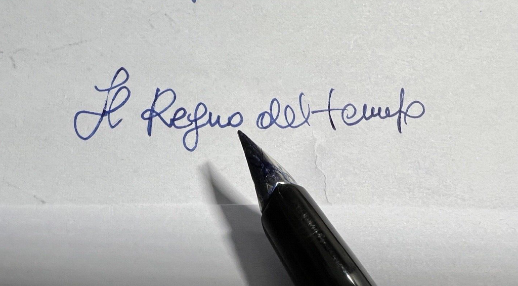 Pelikan Stylo-Plume Stylo à Plume Noire Chrome A Cartouche Écrit Vintage