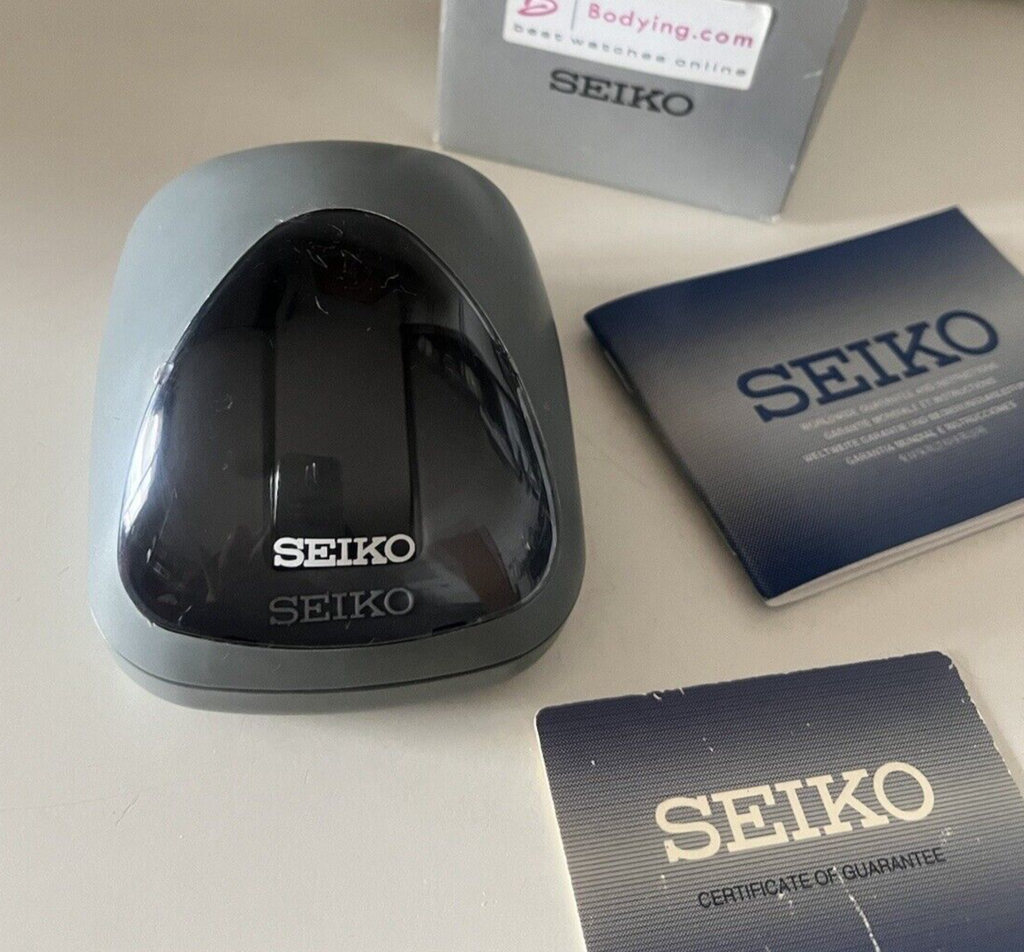 🔴 SEIKO box scatola orologio uomo con garanzia libretto cofanetto vintage