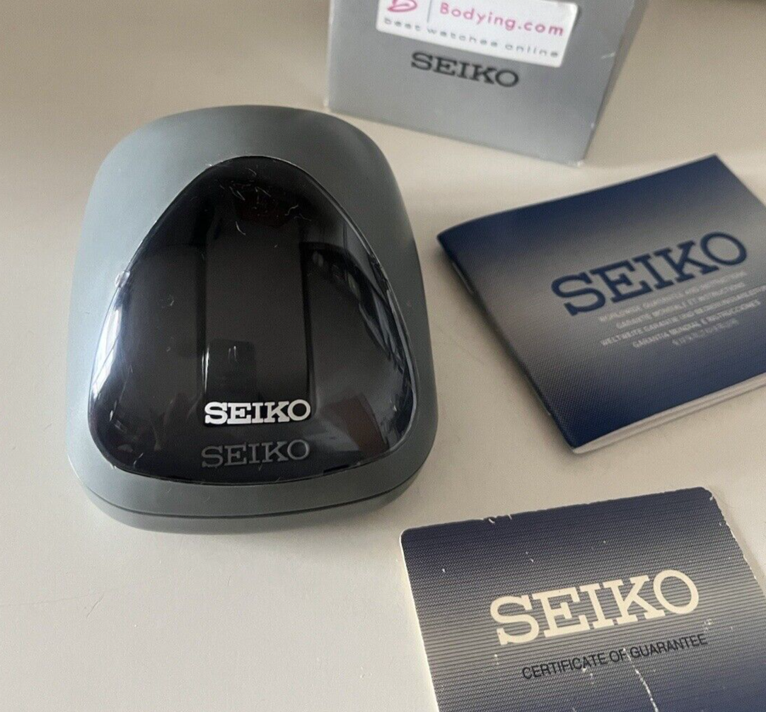 🔴 SEIKO box scatola orologio uomo con garanzia libretto cofanetto vintage