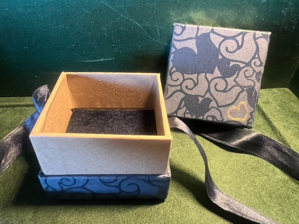 🔴 CHANTECLER scatola anello orecchini gioiello custodia astuccio cofanetto