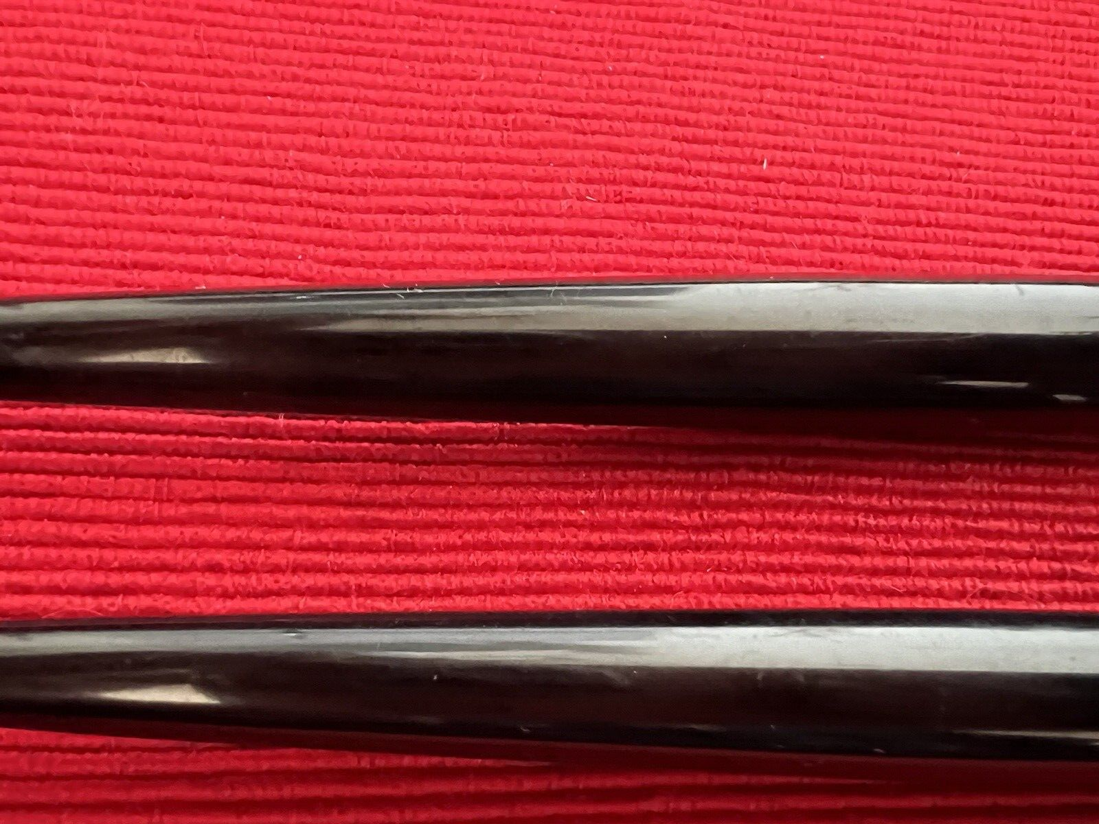 🔴 BIC penne sfera stiloforo scrivania ROSSO NERO 2 penne vintage A