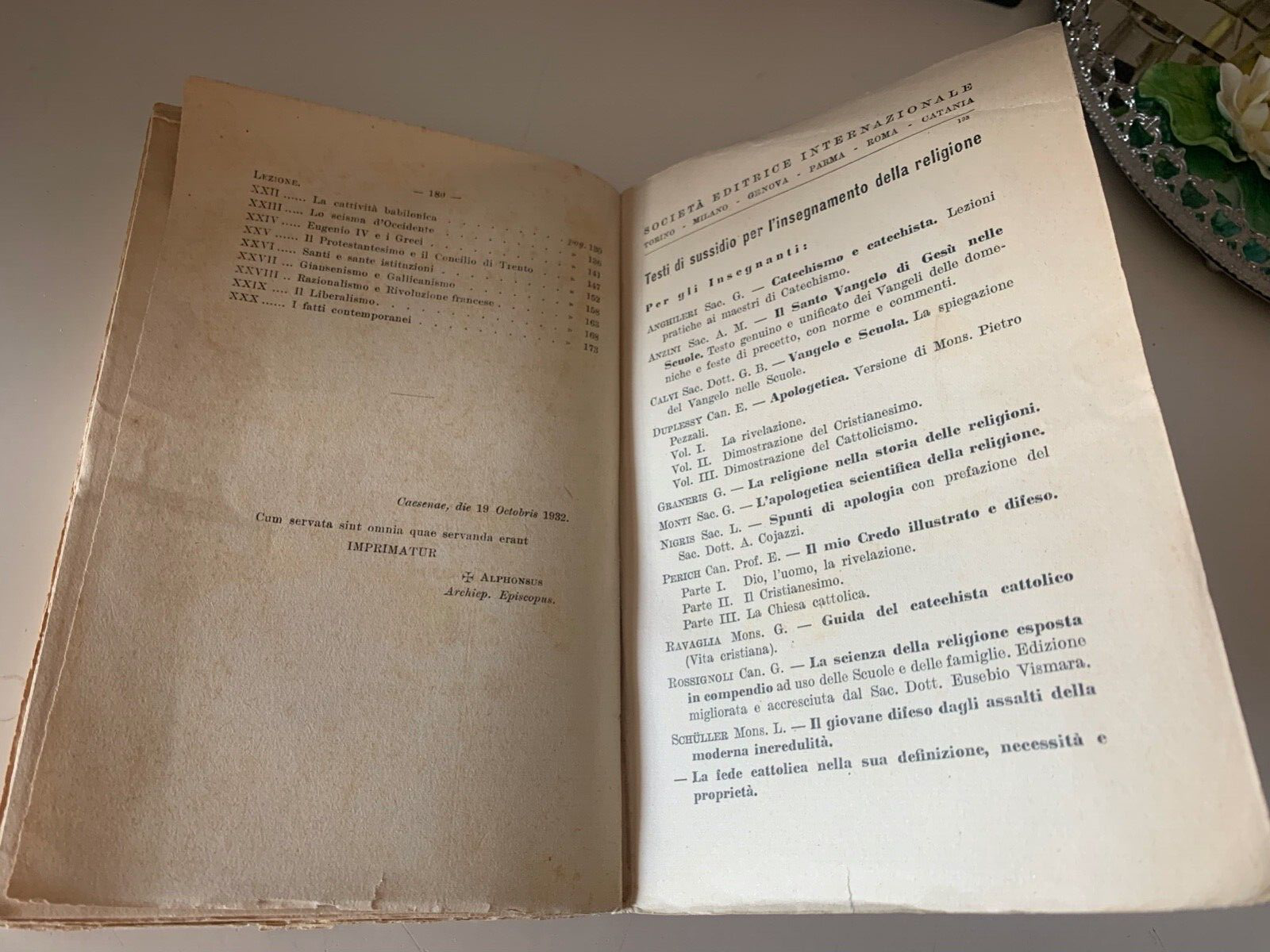 🔴 Libro ARMONIE DIVINE Giovanni Ravaglia Editrice internazionale vintage 1932