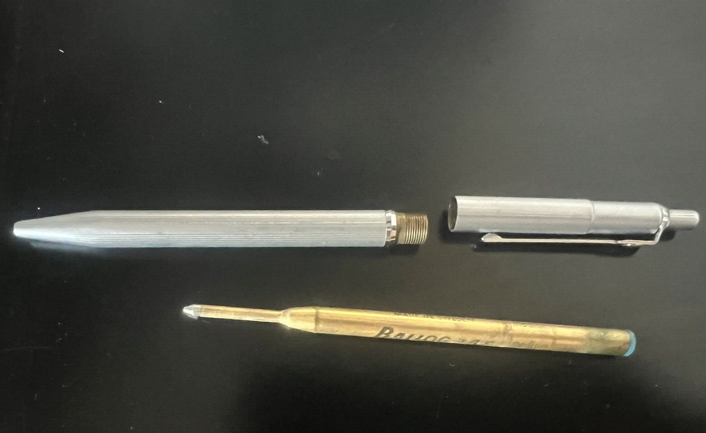 Ballograf Stylo-Plume Sphère Bouton Automatique Signum Chrome Satin 2