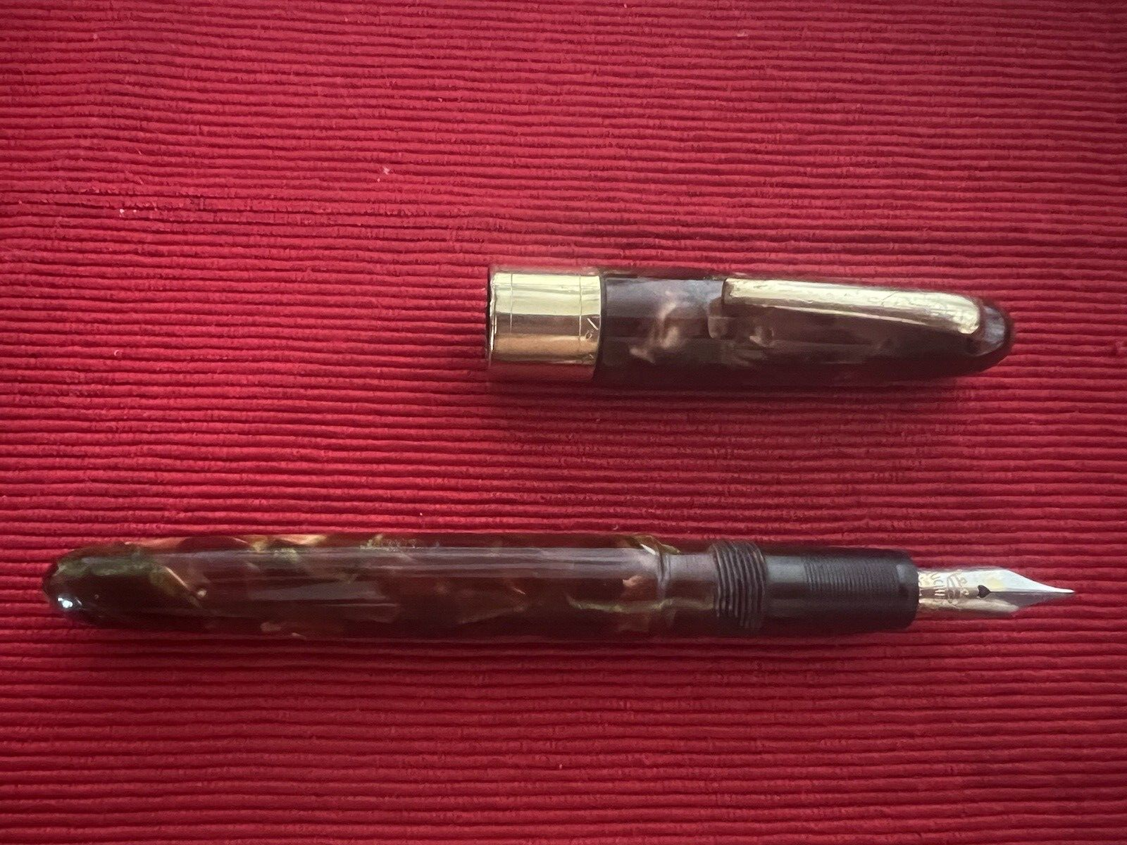 Contessa Pen Fountain Pen Celluloid Lever Pen Original Vintage '30