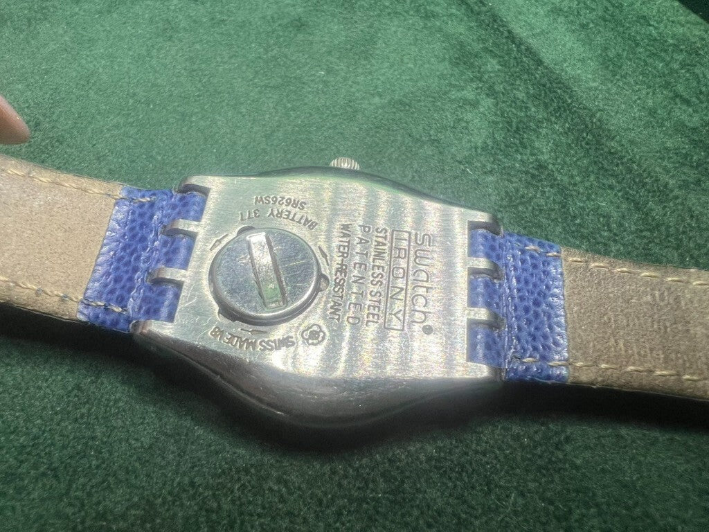 🔴 SWATCH orologi polso uomo donna IRONY quarzo funzionanti LOTTO 5 orologi