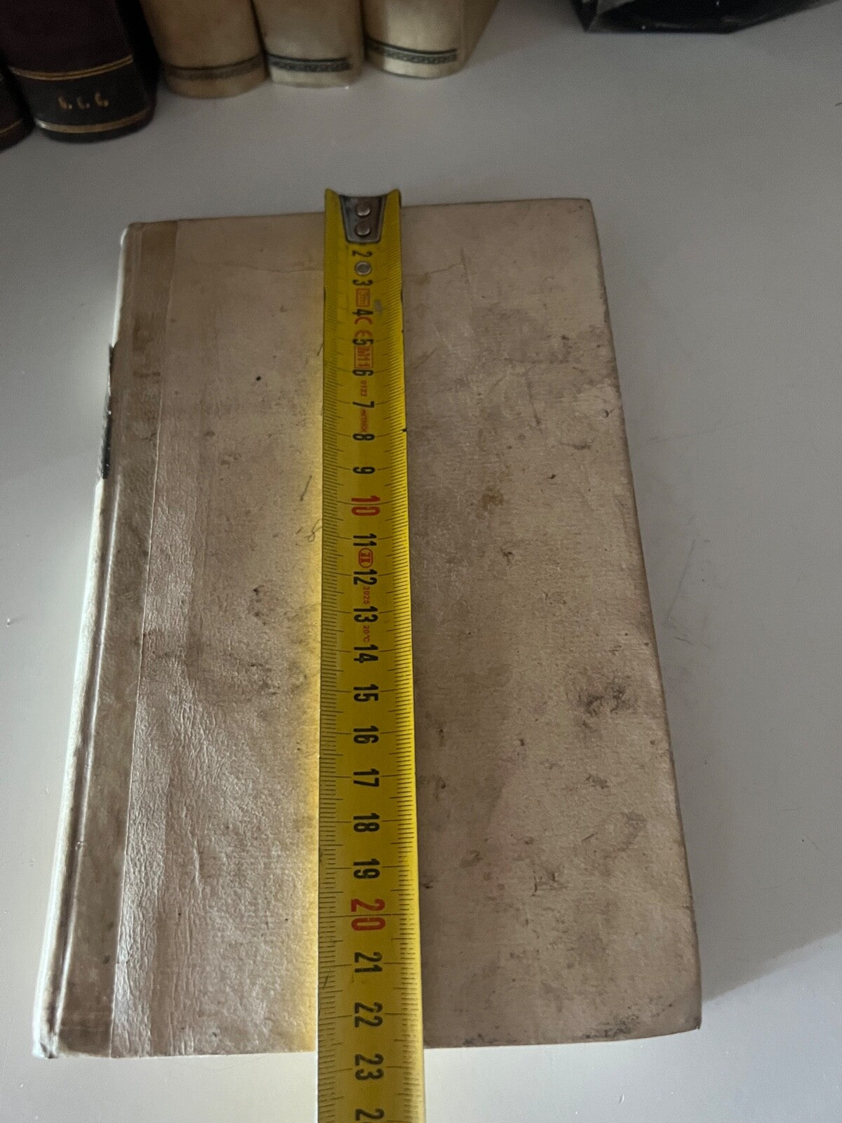 Livre Oraisons Sacre Et Thèses Totrricelli Carte Parchemin Antique 1738 