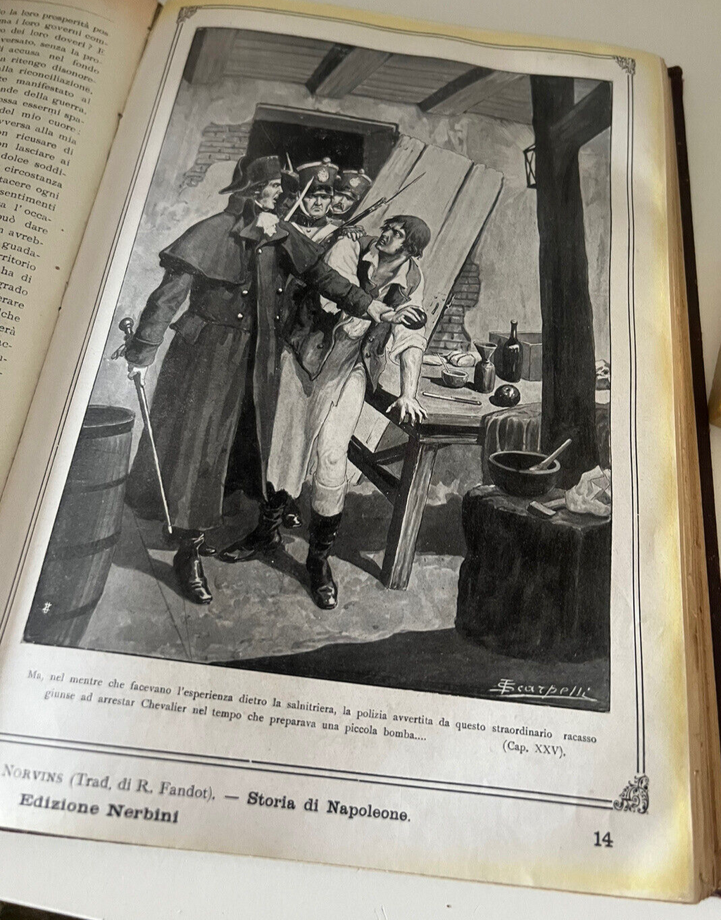 Livre Napoléon De Norvins Raoul Fandot Nerbini Fi 1913