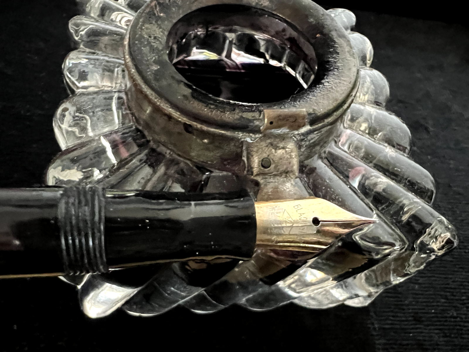 🔴 ARCOS vintage lever-action fountain pen WRITES from 1930 