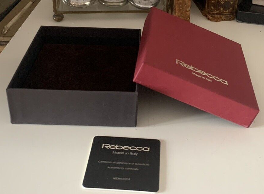Rebecca Boîte X Bijou Bracelet, Collier, Anneau Certifié