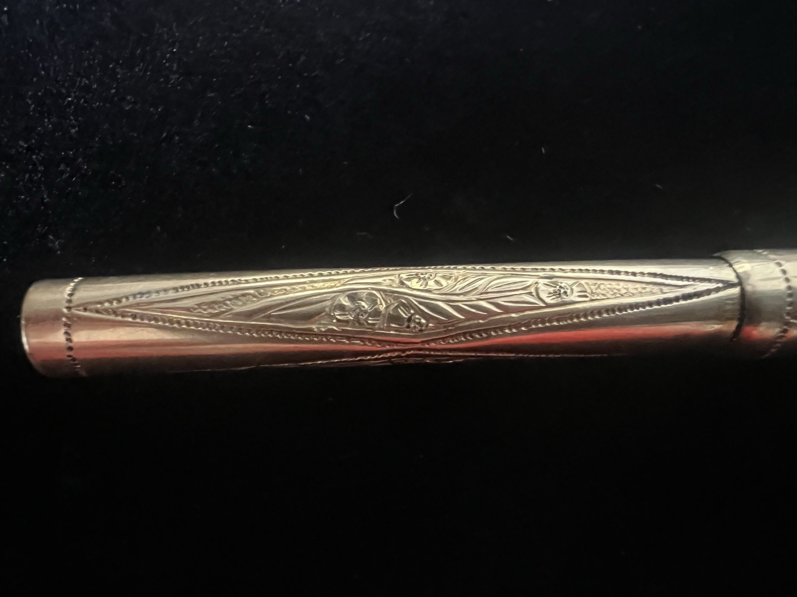 Red Ottoman Imperial Fountain Pen Sultan Abdulhamid II Antique