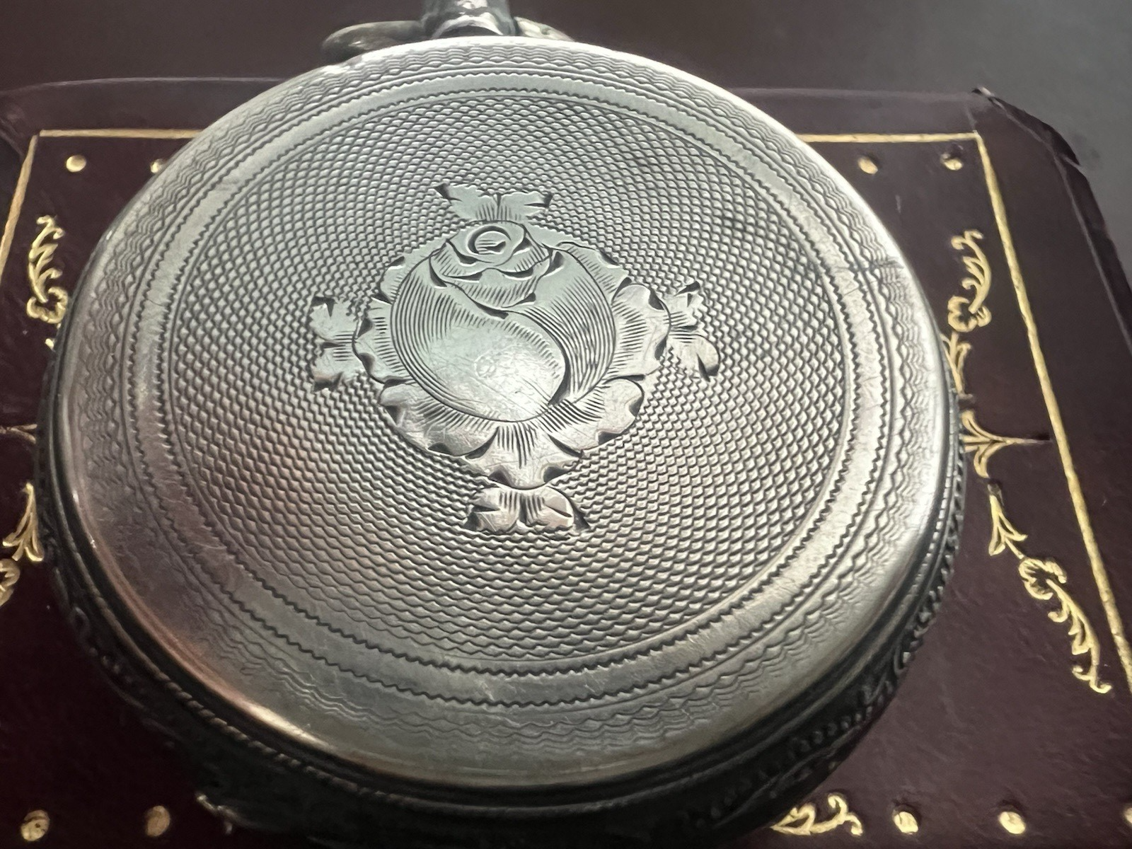 🔴 Orologio tasca ARGENTO 800 uomo pda revisionare parti vintage CILINDRI 23