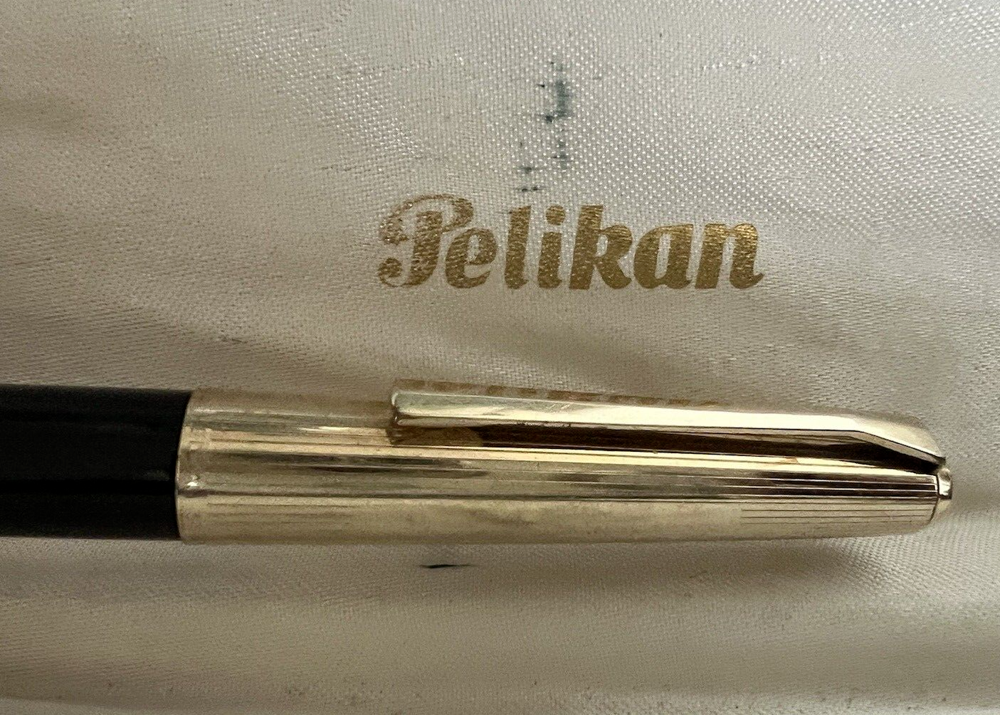 Pelikan 30 Stylo-Plume Stylo à Plume Plaqué Or 14k Cartouche Écrit