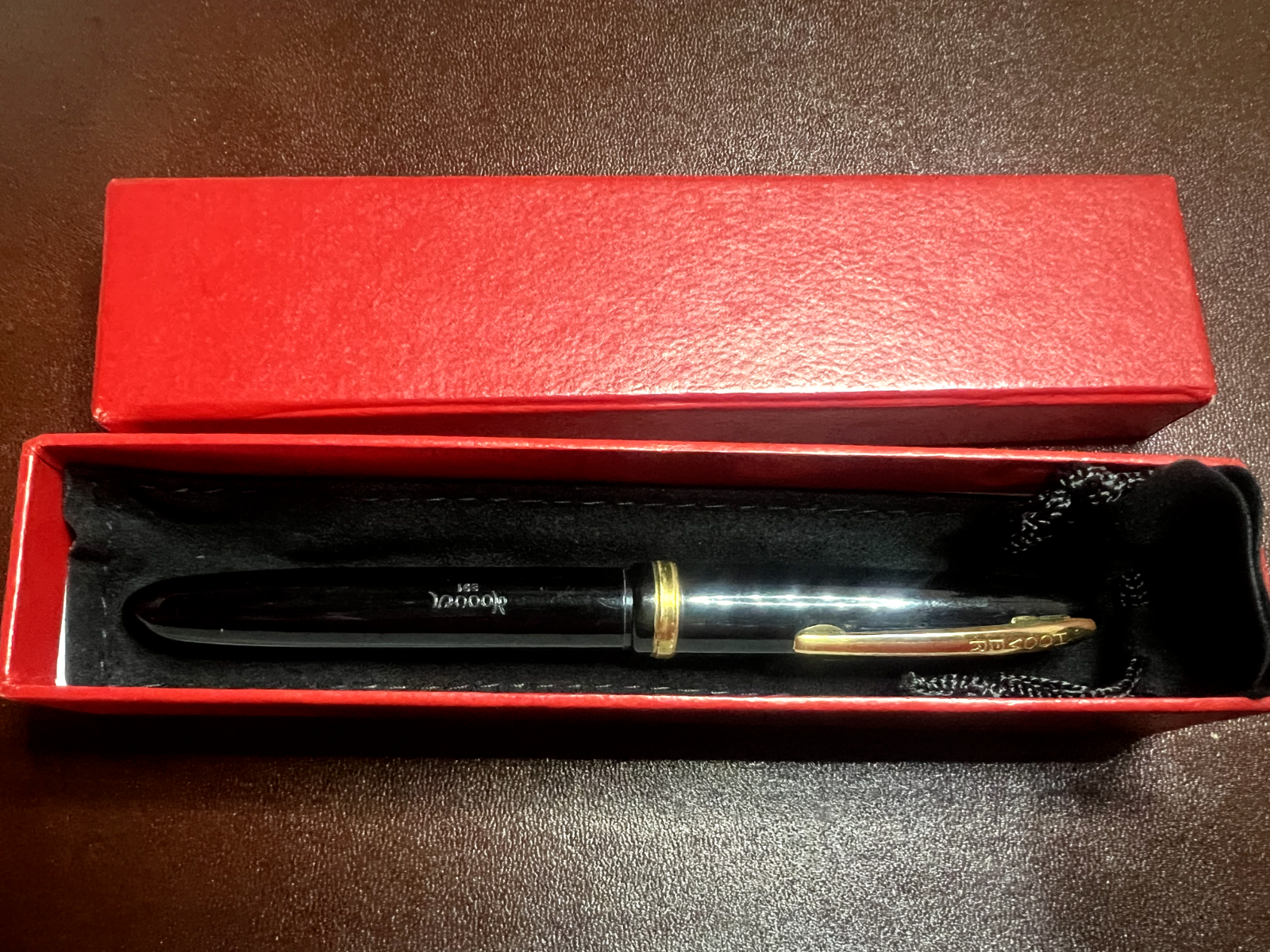 🔴 HOOVER penna stilografica 891 nera converter pennino originale scrive vintage
