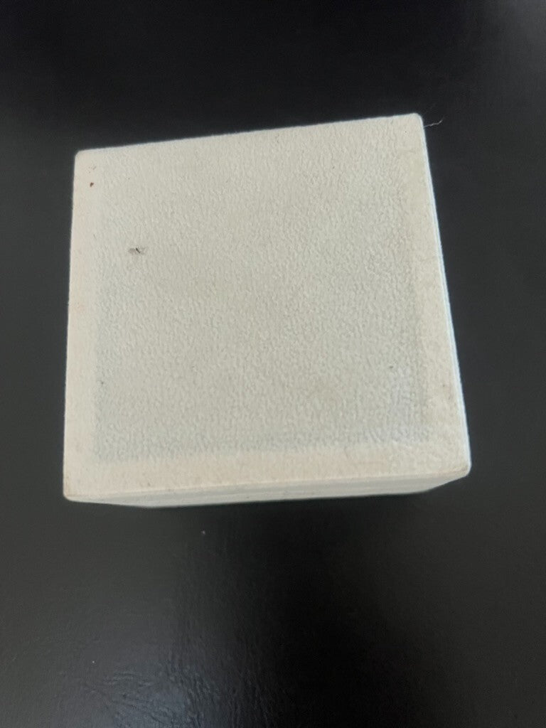 🔴 DEMETRA scatola orecchini pendente gioiello astuccio cofanetto L 7,5 CM