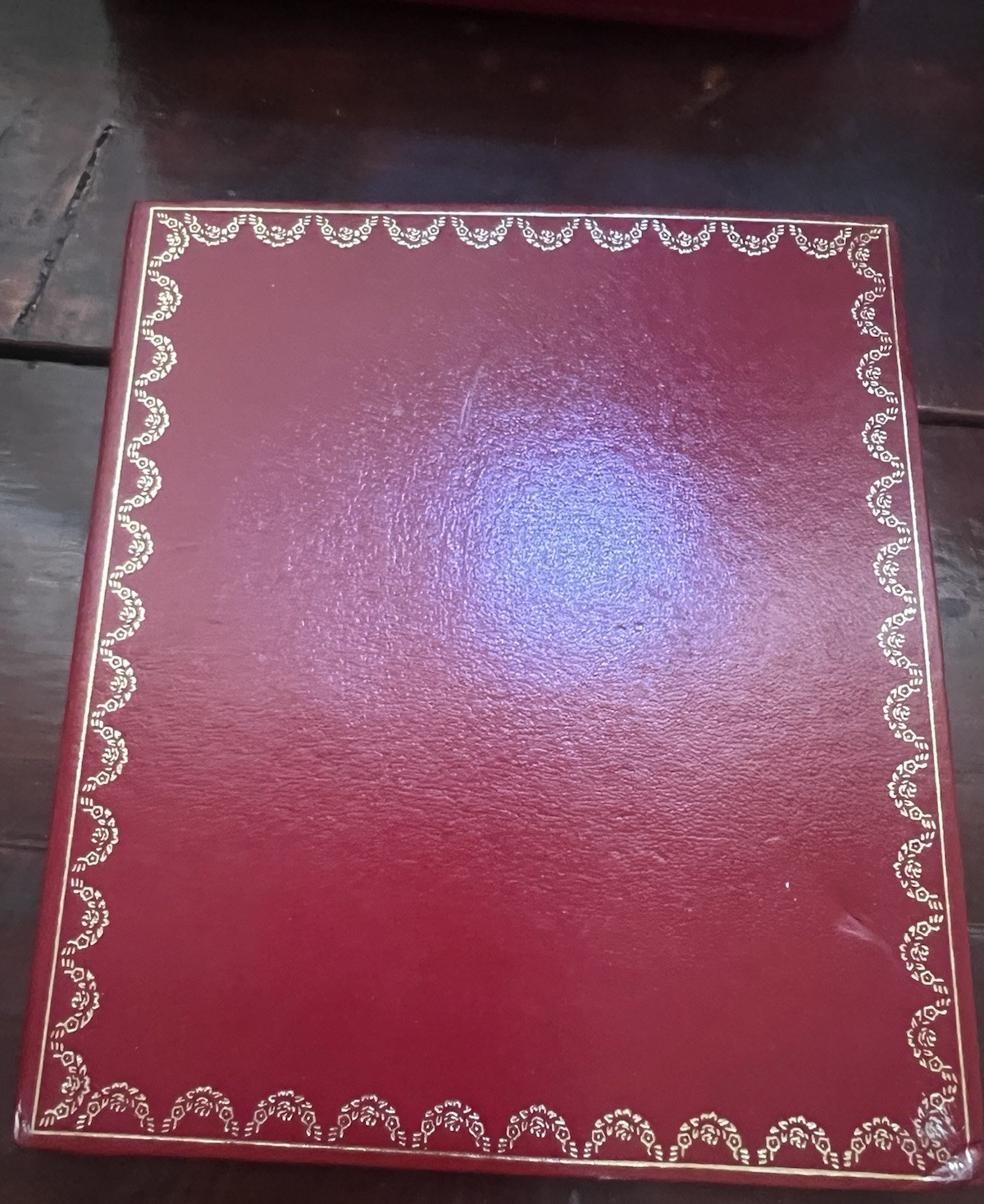 🔴 CARTIER box scatola orologio Pasha CO 1018 istruzioni COMPLETA E ORIGINALE