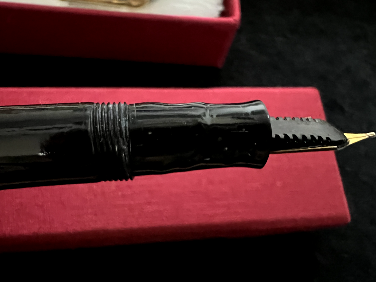 🔴 ARCOS vintage lever-action fountain pen WRITES from 1930 