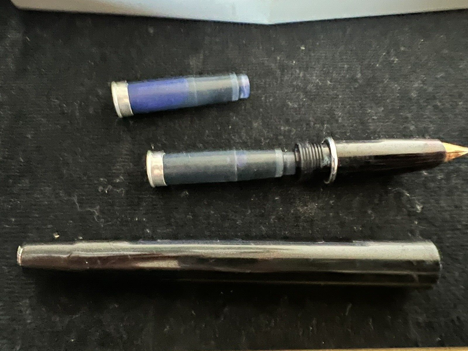 Aurora Stylo-Plume Stylo à Plume Or Duo Cart Et Sphère Scrivono Vintage