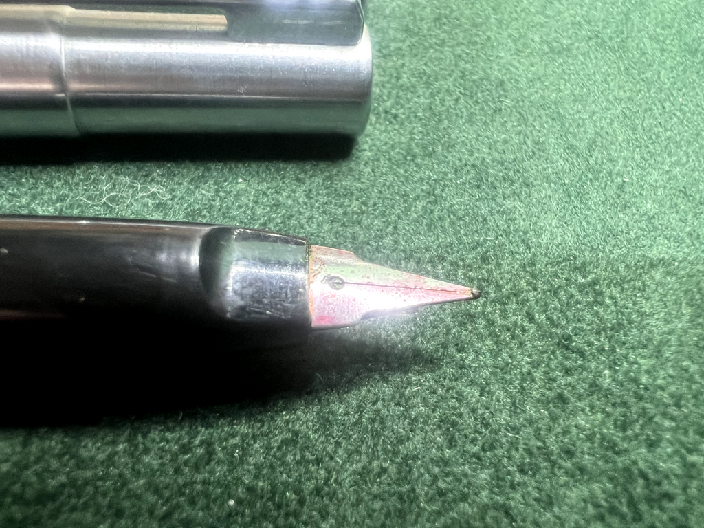 Auretta Stylo-Plume Stylo à Plume par Aurora Chrome Luxe Et Sphère 2 Vintage B