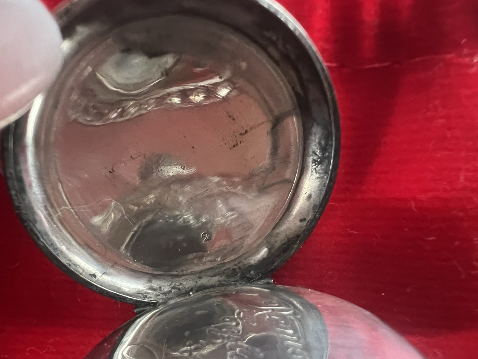 🔴 Orologio tasca ARGENTO 800 donna da revisionare parti vintage REMONTOIR 6