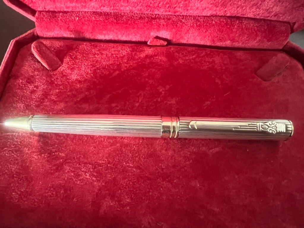 Pens Sphere Silver 925 Solid Parts Spare Parts Marlen Aurora 4 Pieces