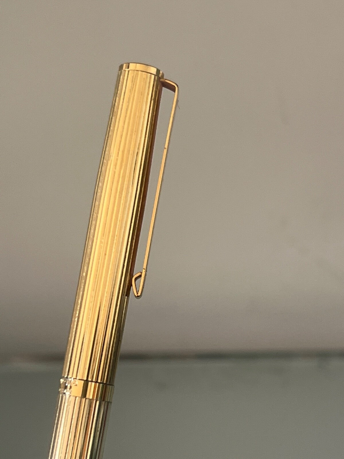 🔴 ROWENTA vergoldeter, geprägter deutscher Patronenfüller, Vintage 