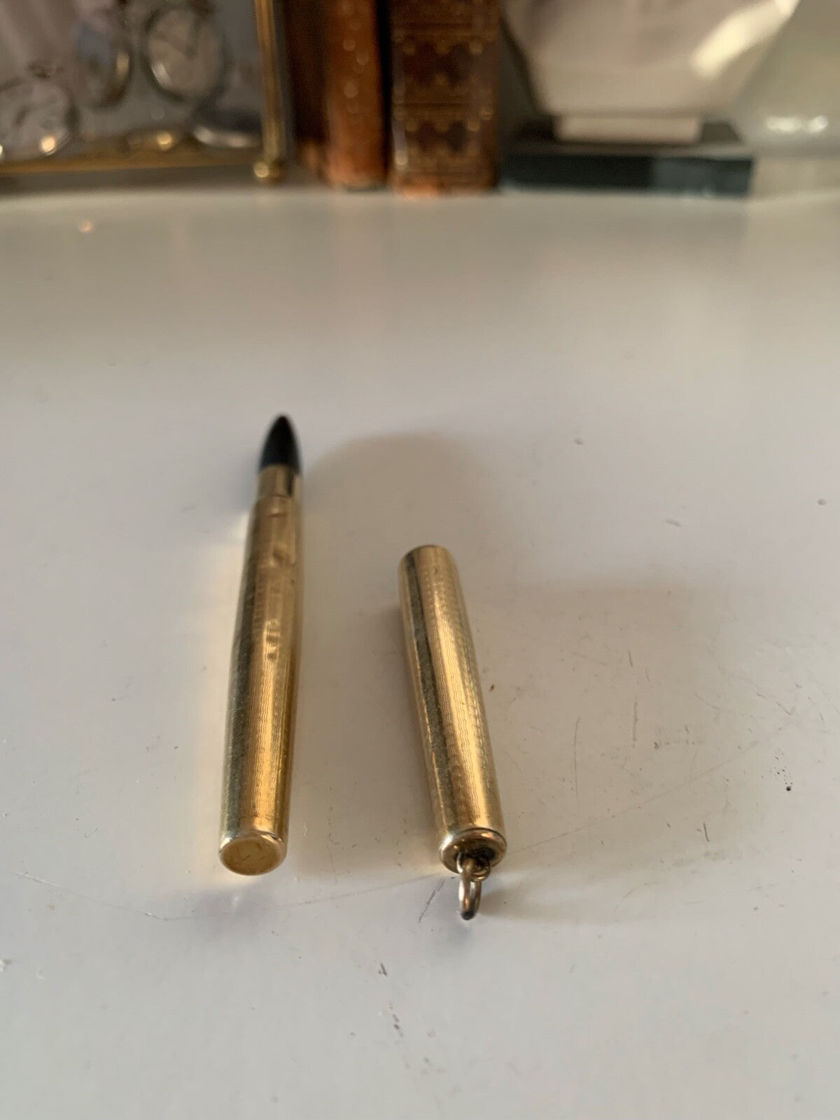 Stylo-Plume à Bille Malbcr 45 vergoldete Burins de Vagues, Vintage-Kollektion 