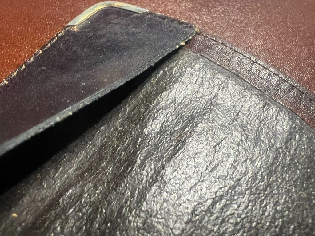 🔴 FENDI porta documenti uomo tessuto Zucca interno pelle angoli metallo vintage