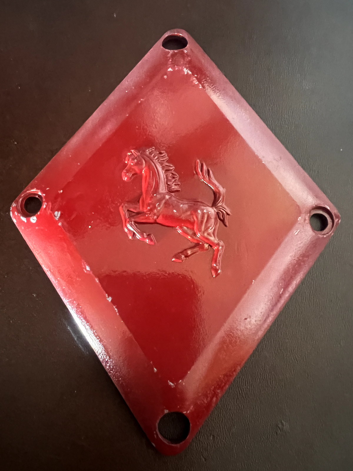 Ferrari 360 Upper Intake Plenum Tube Cover Red 1
