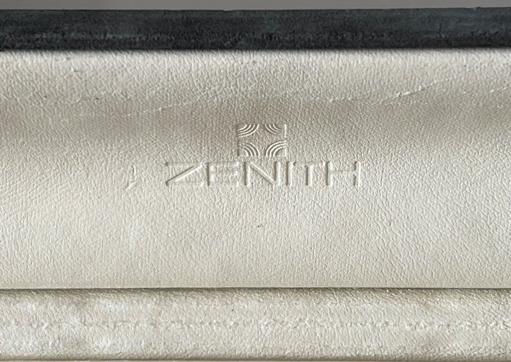 🔴 ZENITH box scatola orologio DE LUCA CHRONO custodia vintage ORIGINAL4