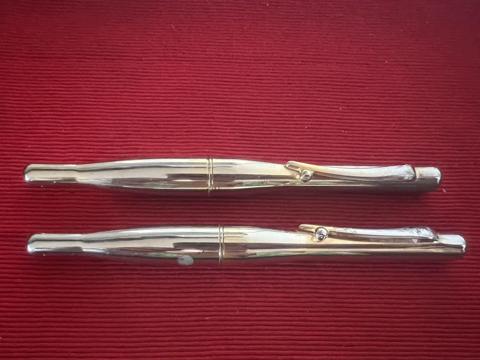 Stilus Pens Fountain Chrome Cartridge Nibs Iridium Scrivono 2 Pens