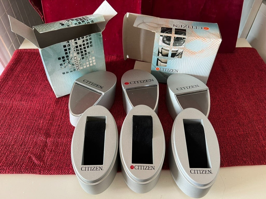 CITIZEN Original Uhrenboxen, 3er-Set mit Thekenboxen 