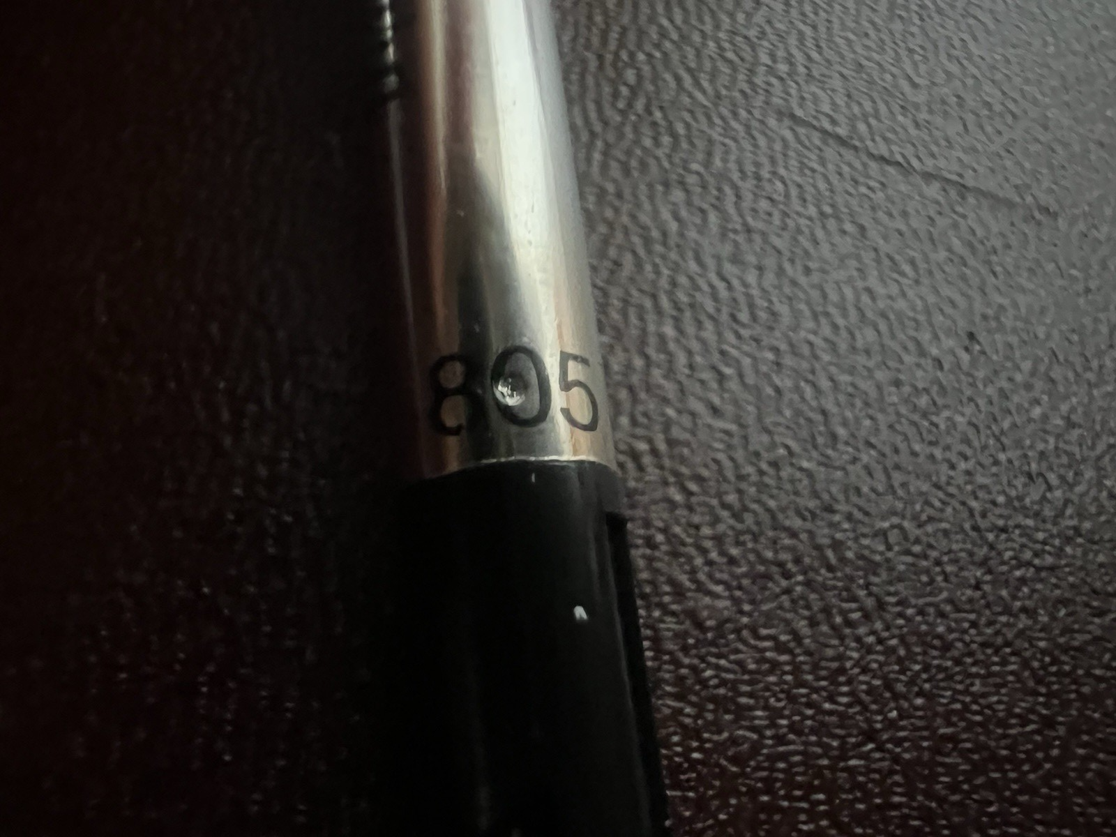 Delta Recharge Stylo-Plume Sphère Encre Noir 805 3 Pièces Recharge