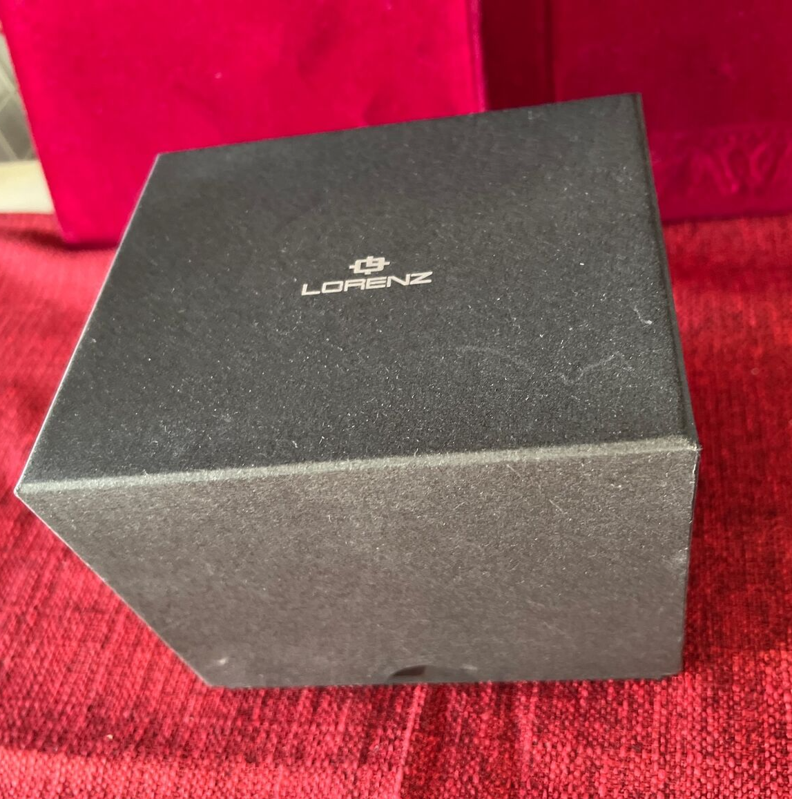 🔴 LORENZ box scatola orologio cofanetto custodia contro scatola GARANZIA
