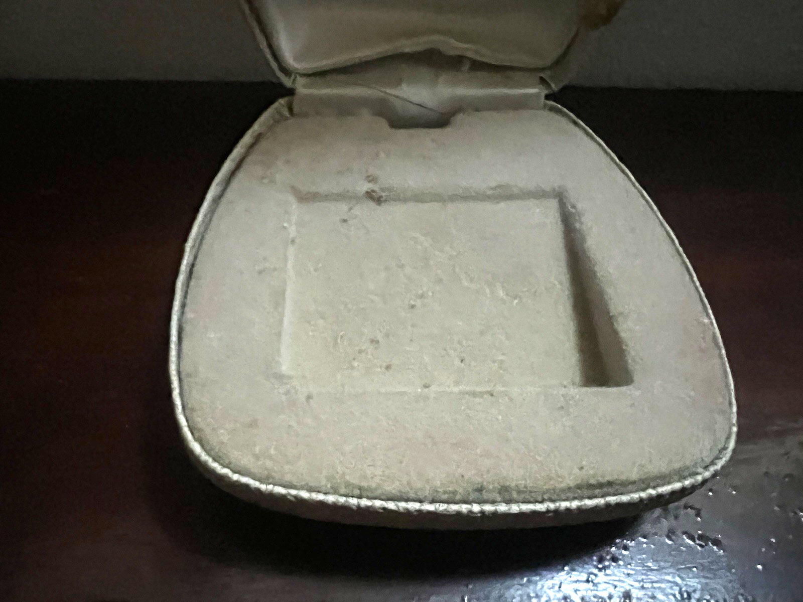 🔴 COLIBRÌ astuccio accendino MONOGAS rivestimento rigido vintage originale